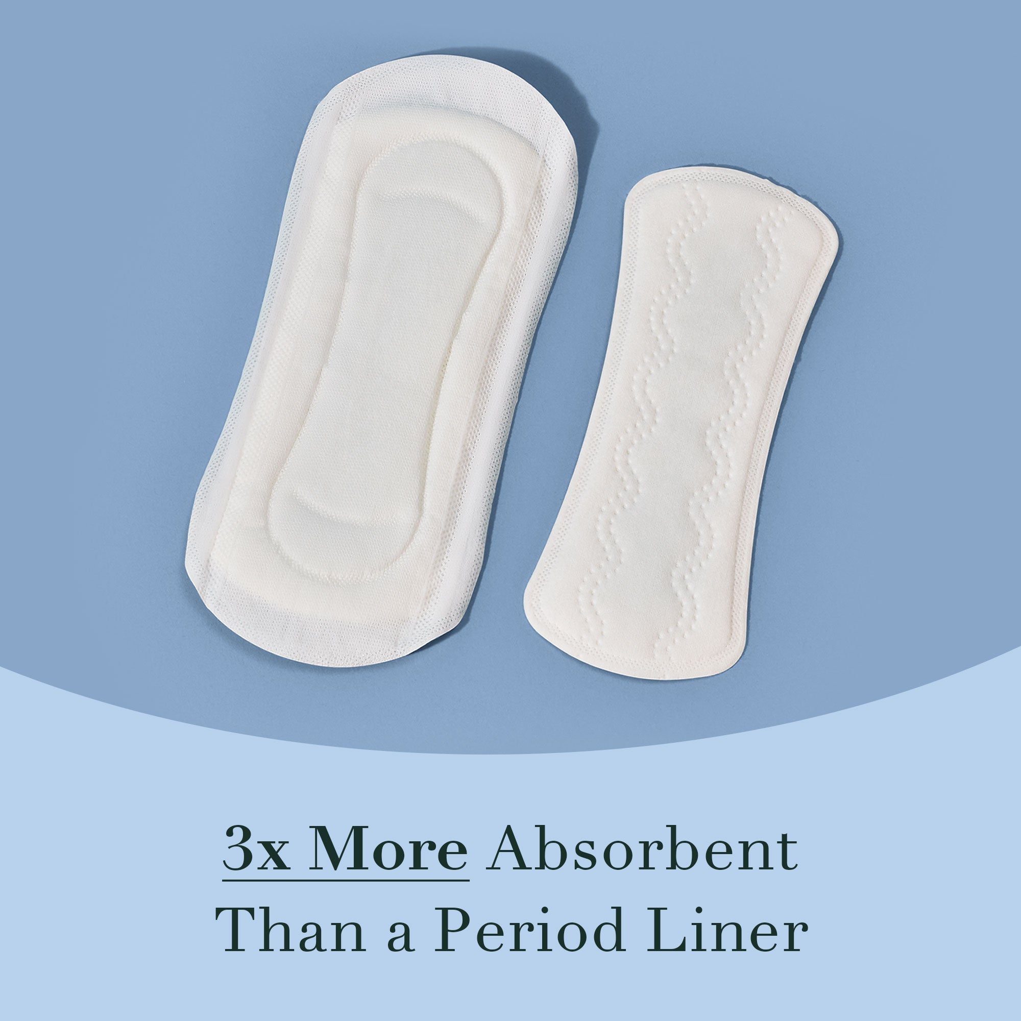 Long Organic Cotton Cover Incontinence Liners E3