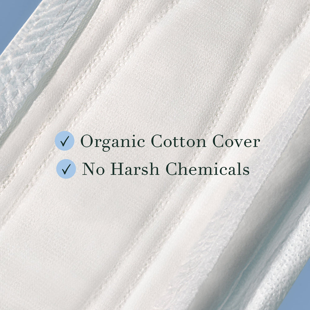 Moderate Organic Cotton Cover Incontinence Pads C1