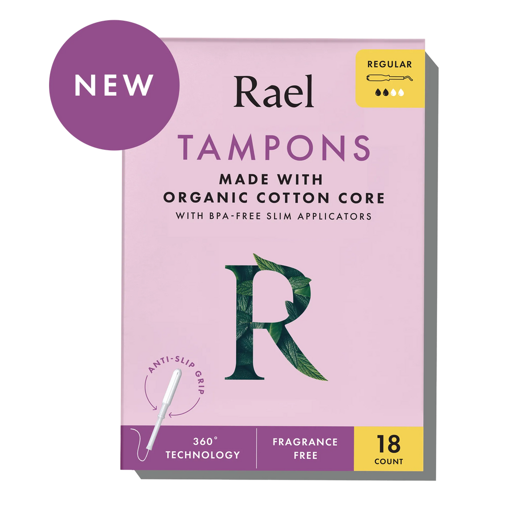 Regular Slim Applicator Tampons Made With Organic Cotton V1