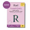 Regular Slim Applicator Tampons Made With Organic Cotton V1