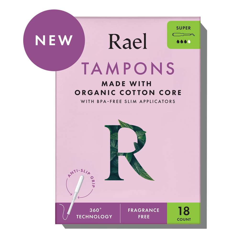 Super Slim Applicator Tampons Made With Organic Cotton X6