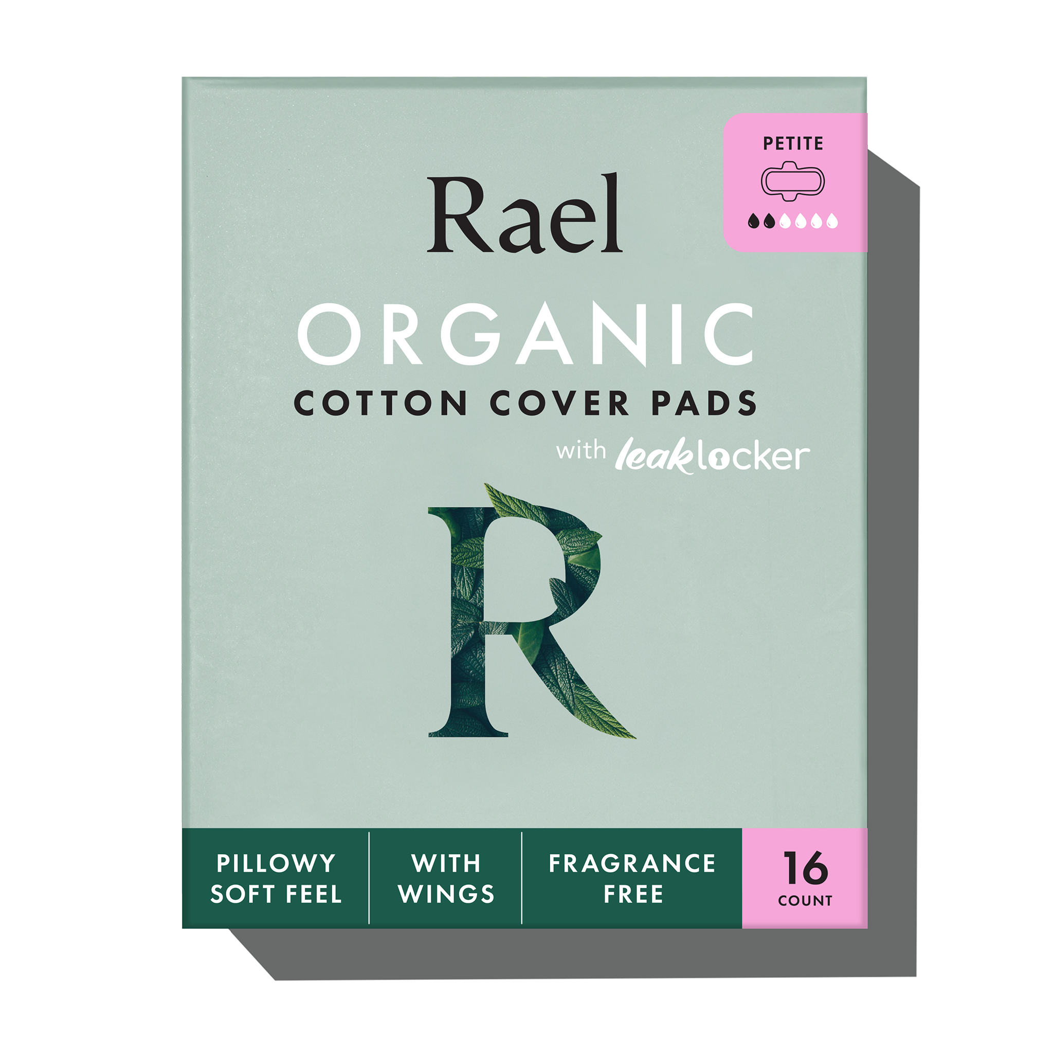 Petite Organic Cotton Cover Pads With Wings V8
