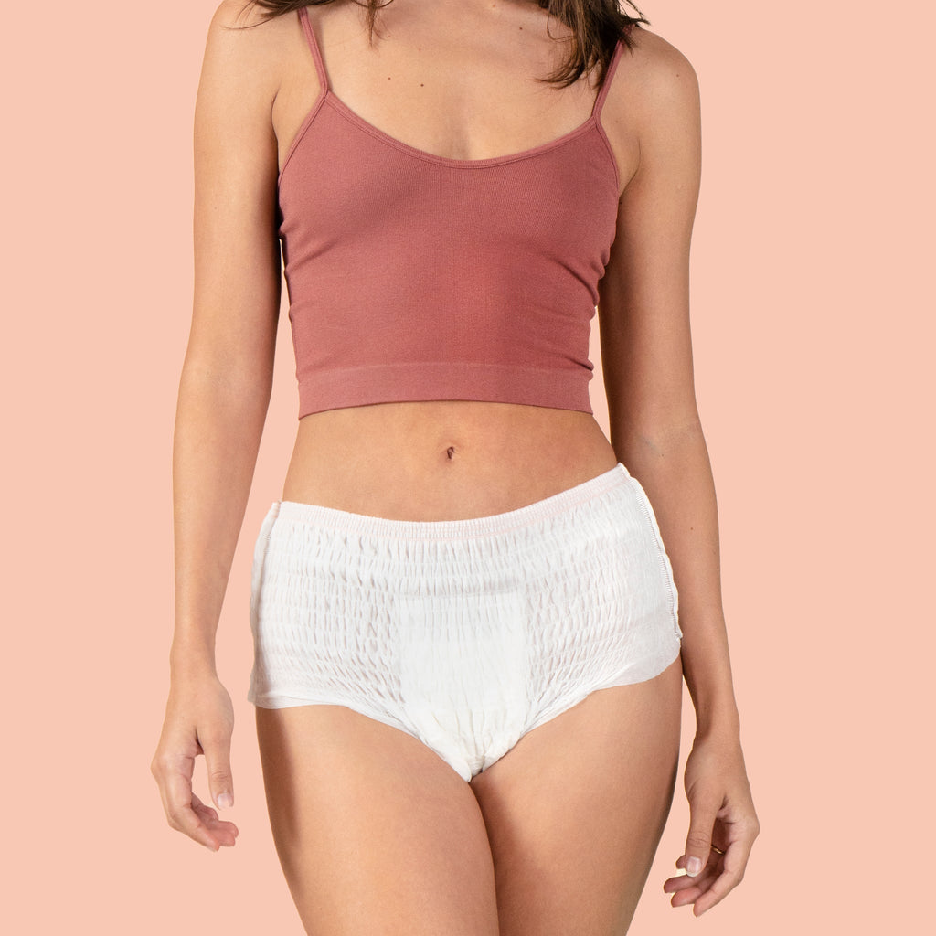 Disposable Period Underwear Made With Organic Cotton A0
