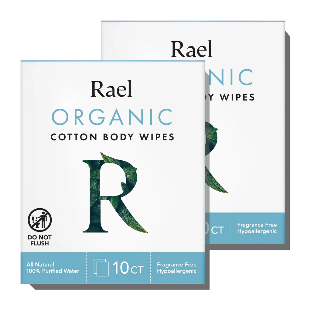 Organic Cotton Body Wipes - 2 Pack C5