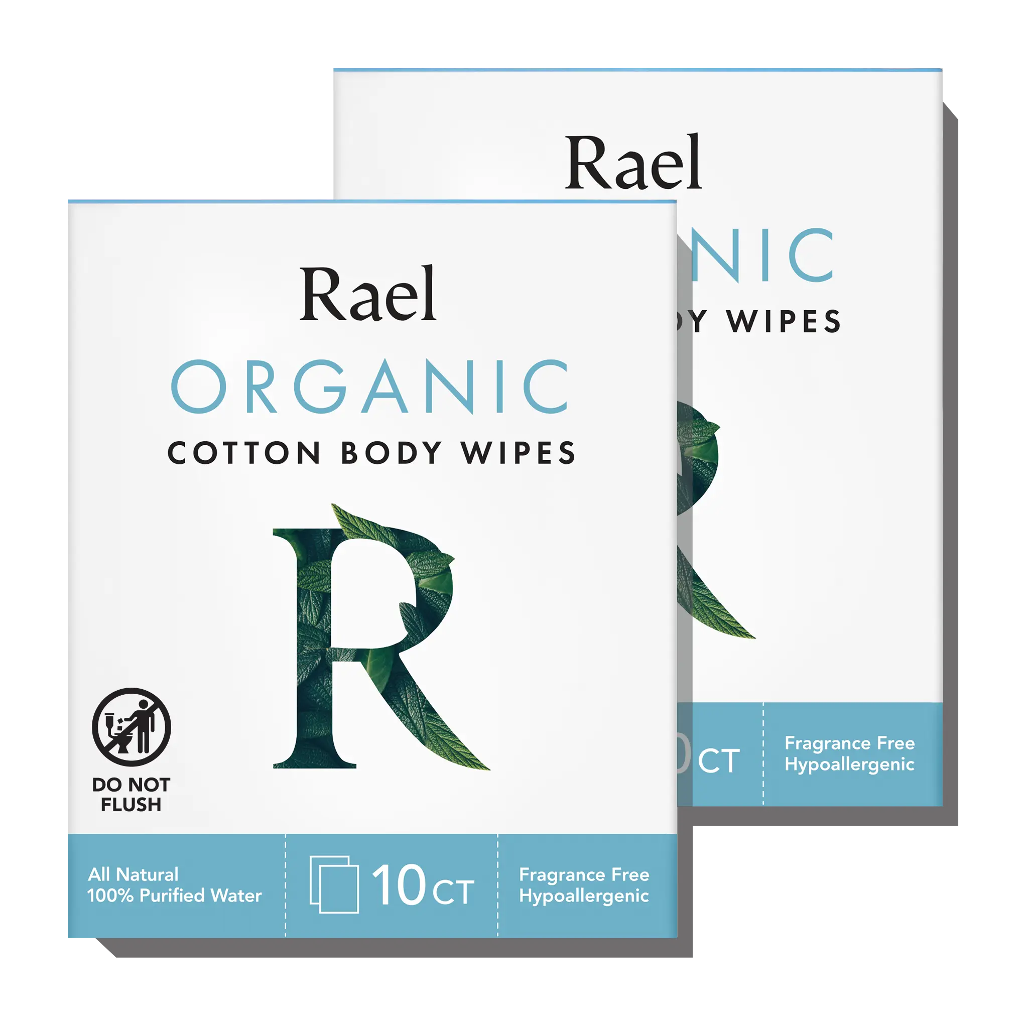 Organic Cotton Body Wipes - 2 Pack C5