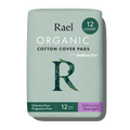 Extra Long Overnight Organic Cotton Cover Pads With Wings C0