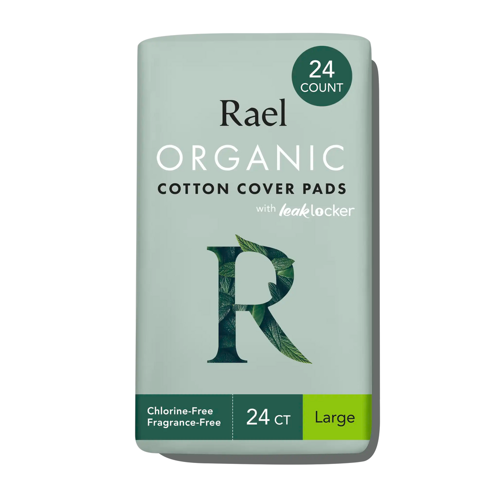 Large Organic Cotton Cover Pads With Wings W3