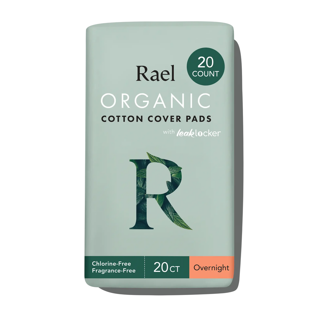 Overnight Organic Cotton Cover Pads With Wings S9