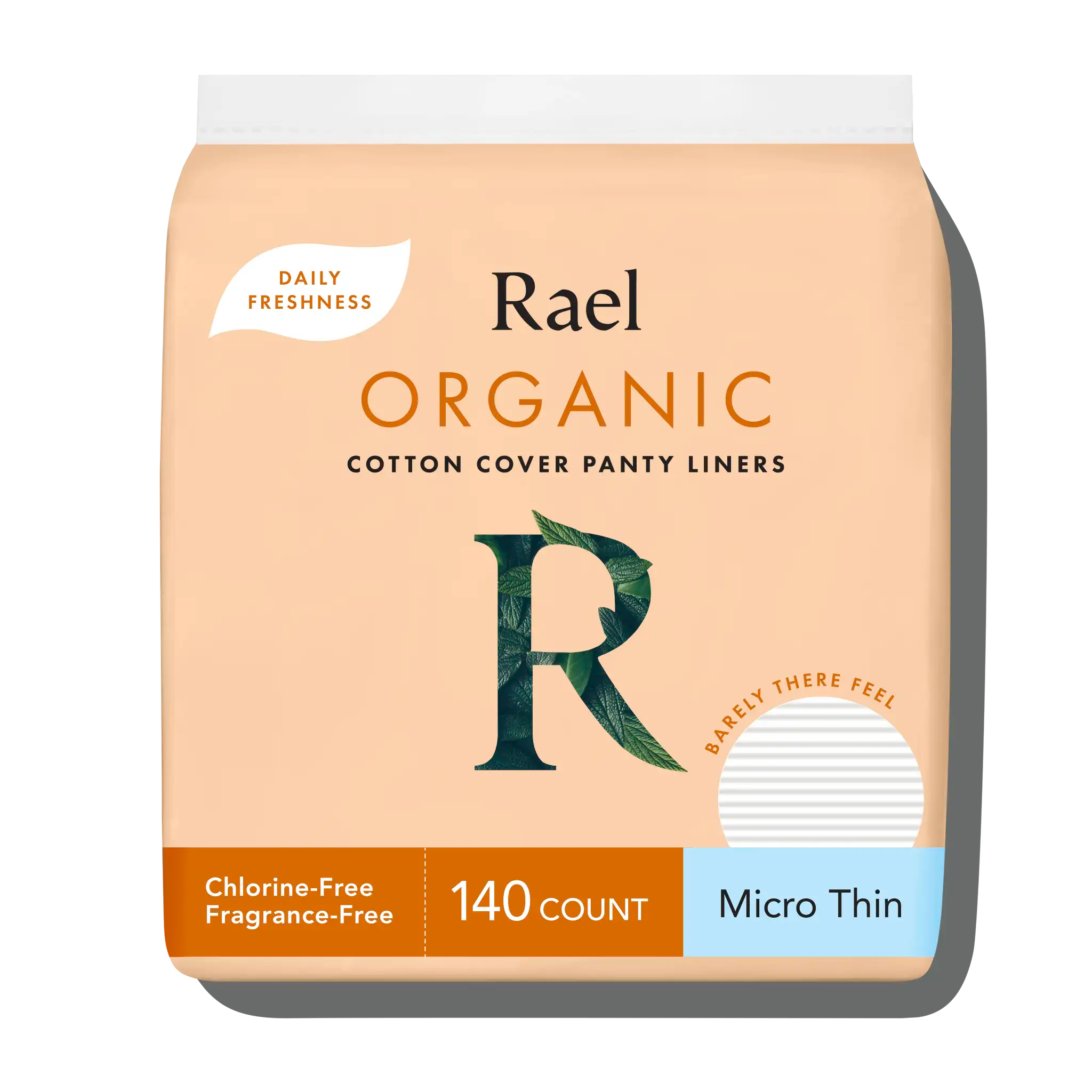 Organic Cotton Cover Micro Thin Panty Liners I9