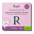 Super Compact Tampons Made With Organic Cotton B6