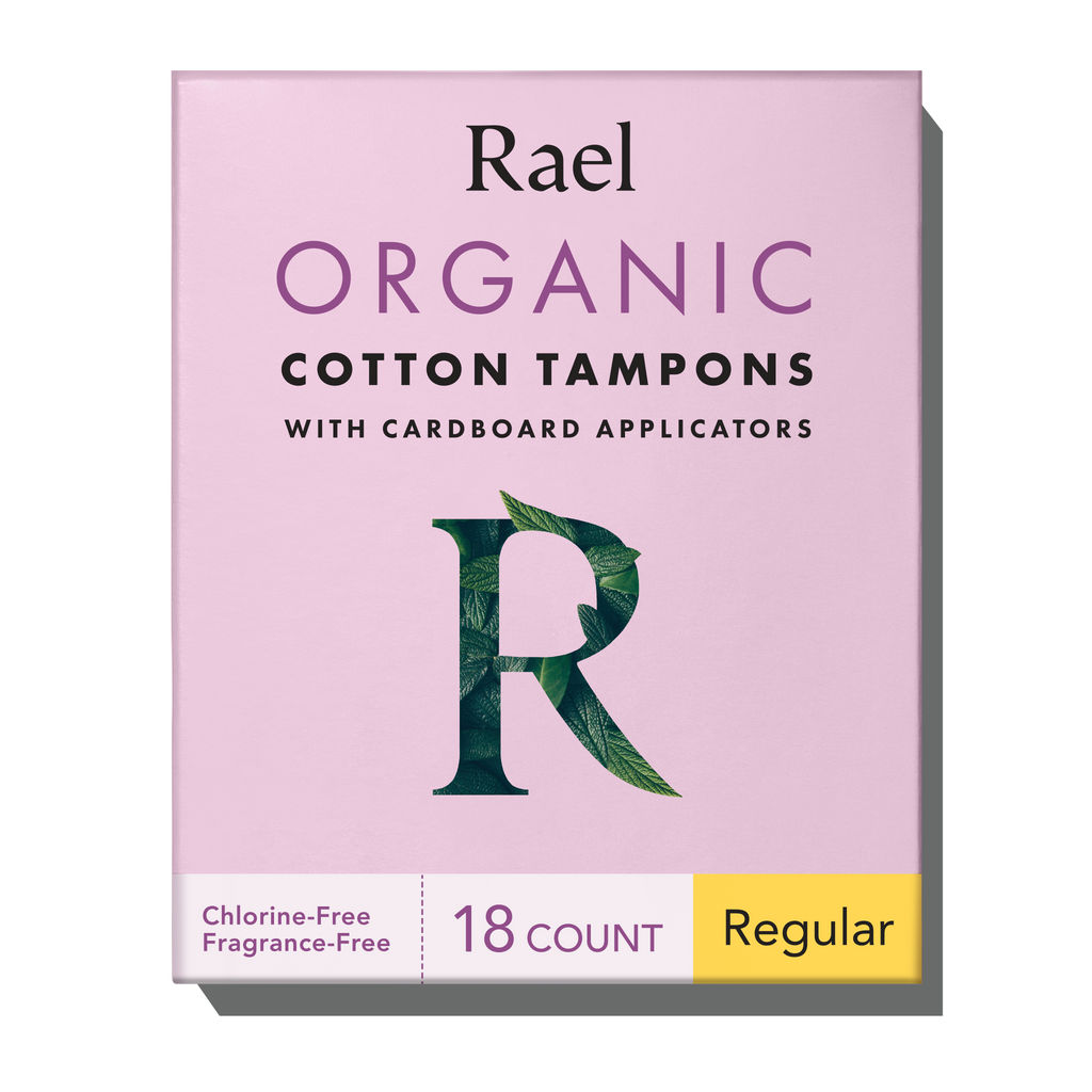 Regular Cardboard Applicator Tampons Made With Organic Cotton B0