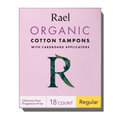Regular Cardboard Applicator Tampons Made With Organic Cotton B0
