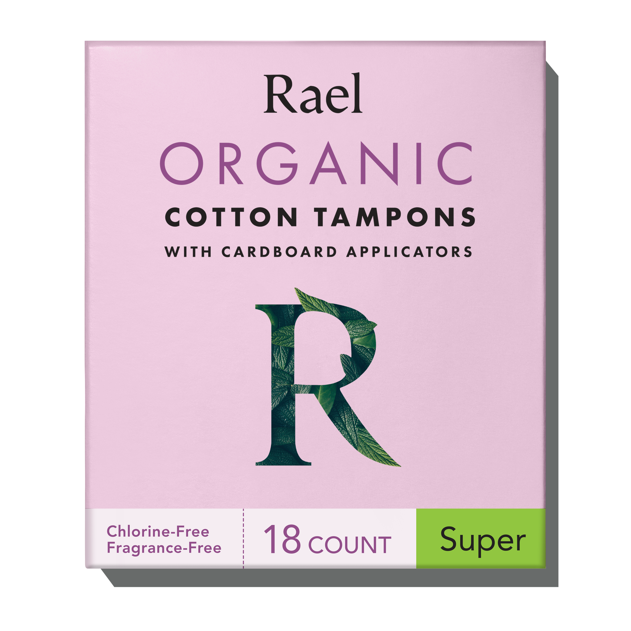 Super Cardboard Applicator Tampons Made With Organic Cotton O3