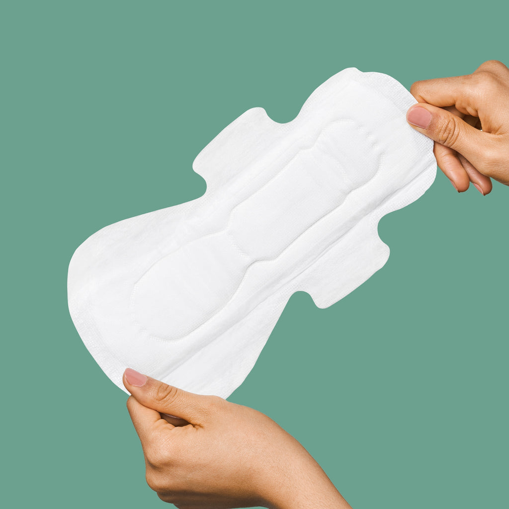 Large Organic Cotton Cover Pads With Wings W3