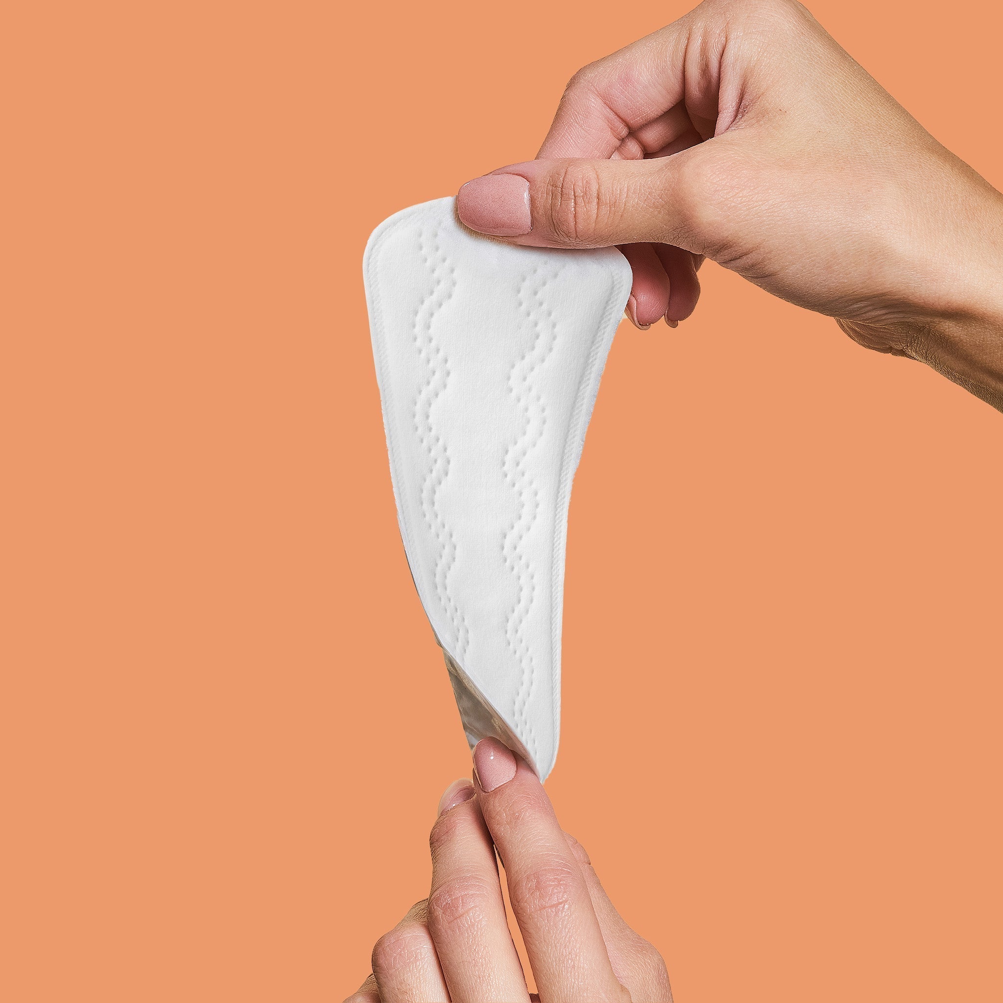 Regular Unscented Panty Liners Made With Organic Cotton H0
