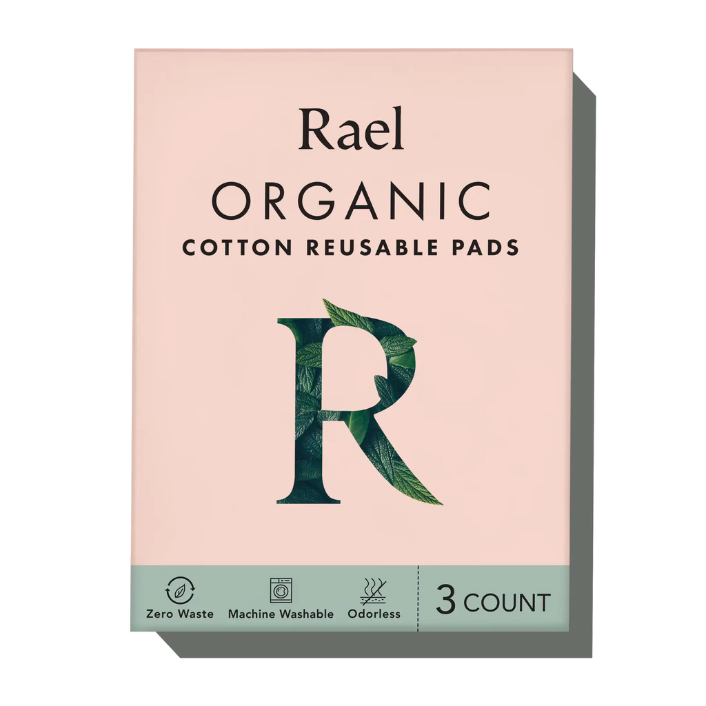 Organic Cotton Reusable Menstrual Pads - 3 Count Q1