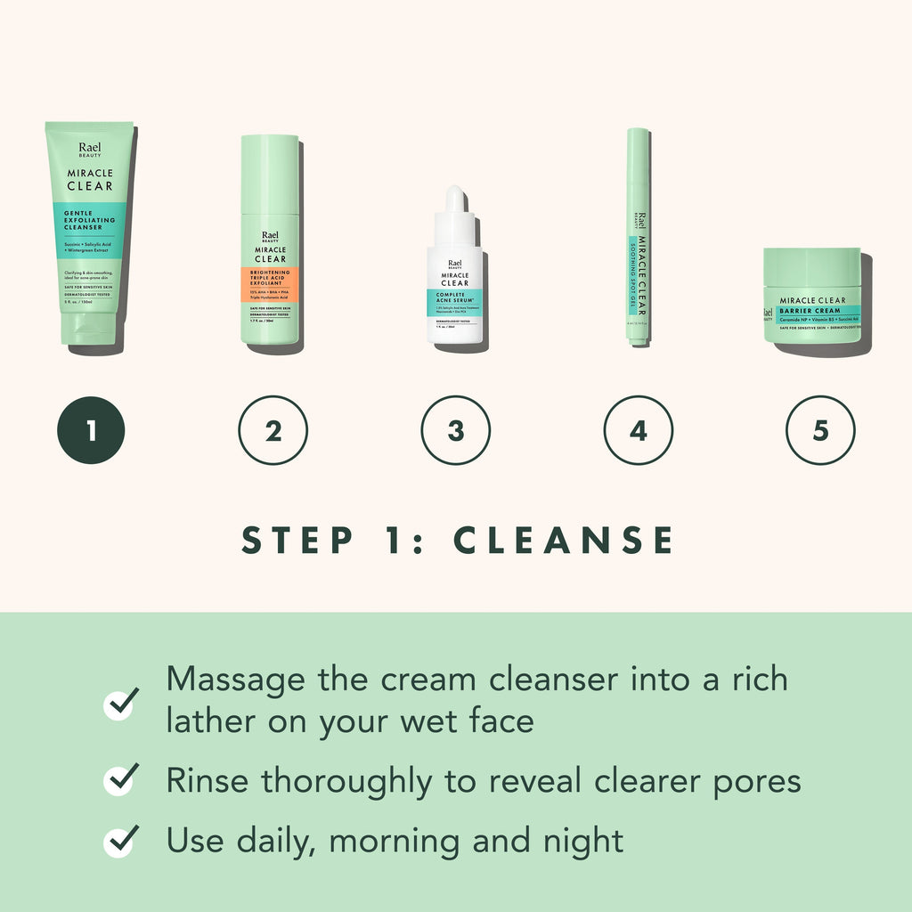Miracle Clear Gentle Exfoliating Cleanser R0