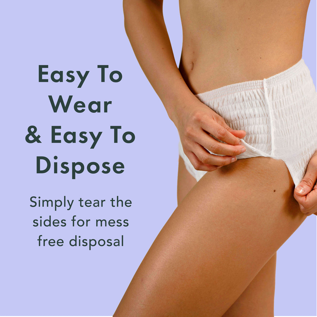 Disposable Period Underwear Made With Organic Cotton A0