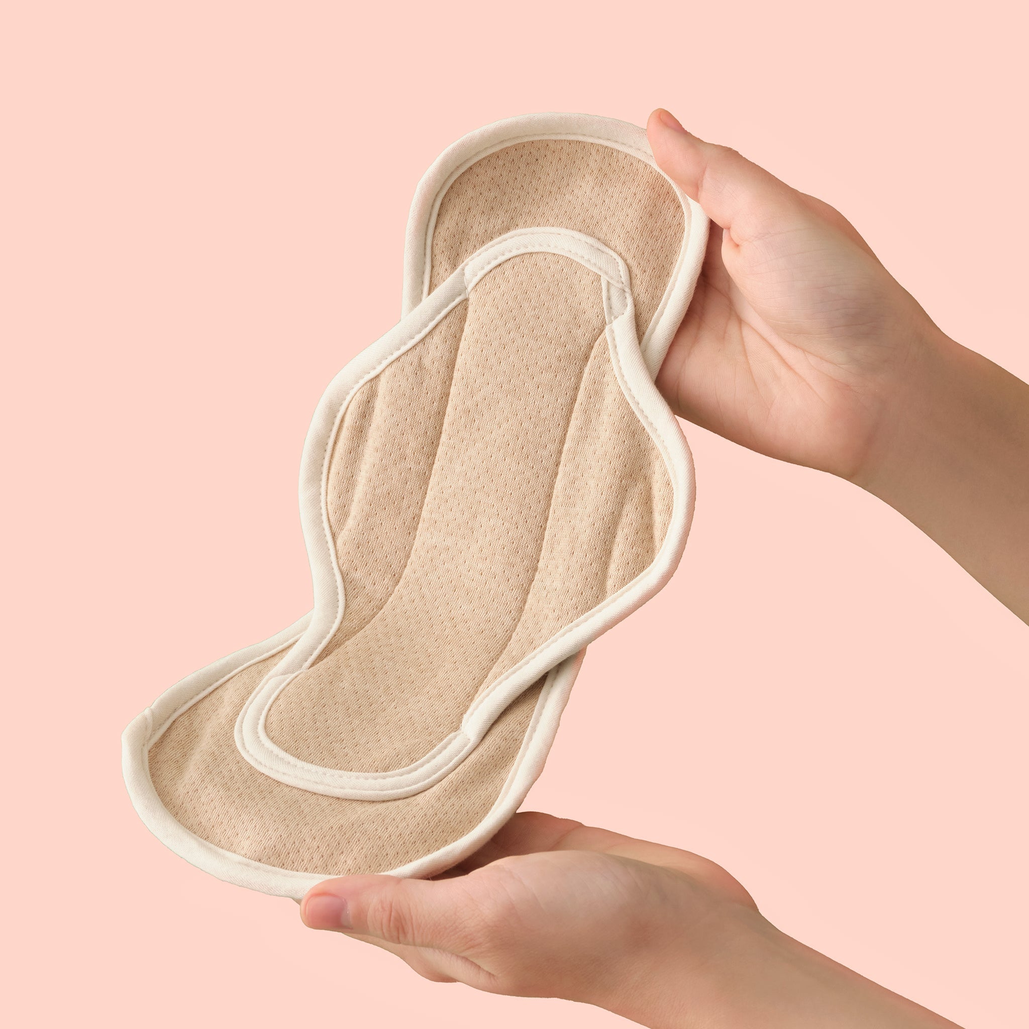 Organic Cotton Reusable Menstrual Pads - 3 Count Q1