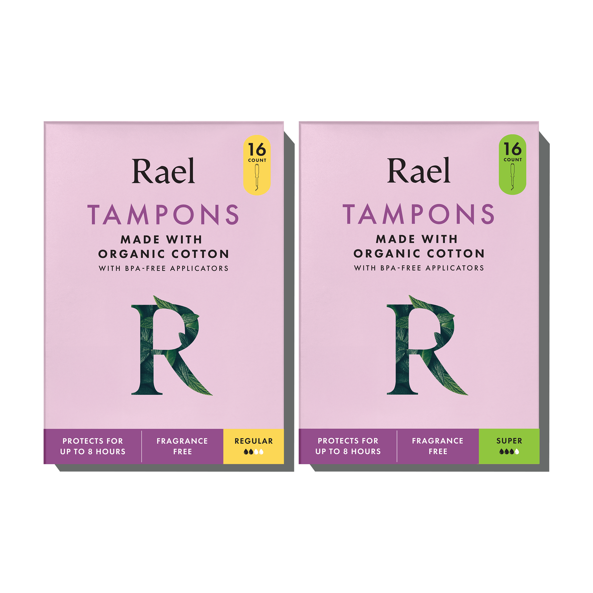 Tampon Variety Pack Made With Organic Cotton T1