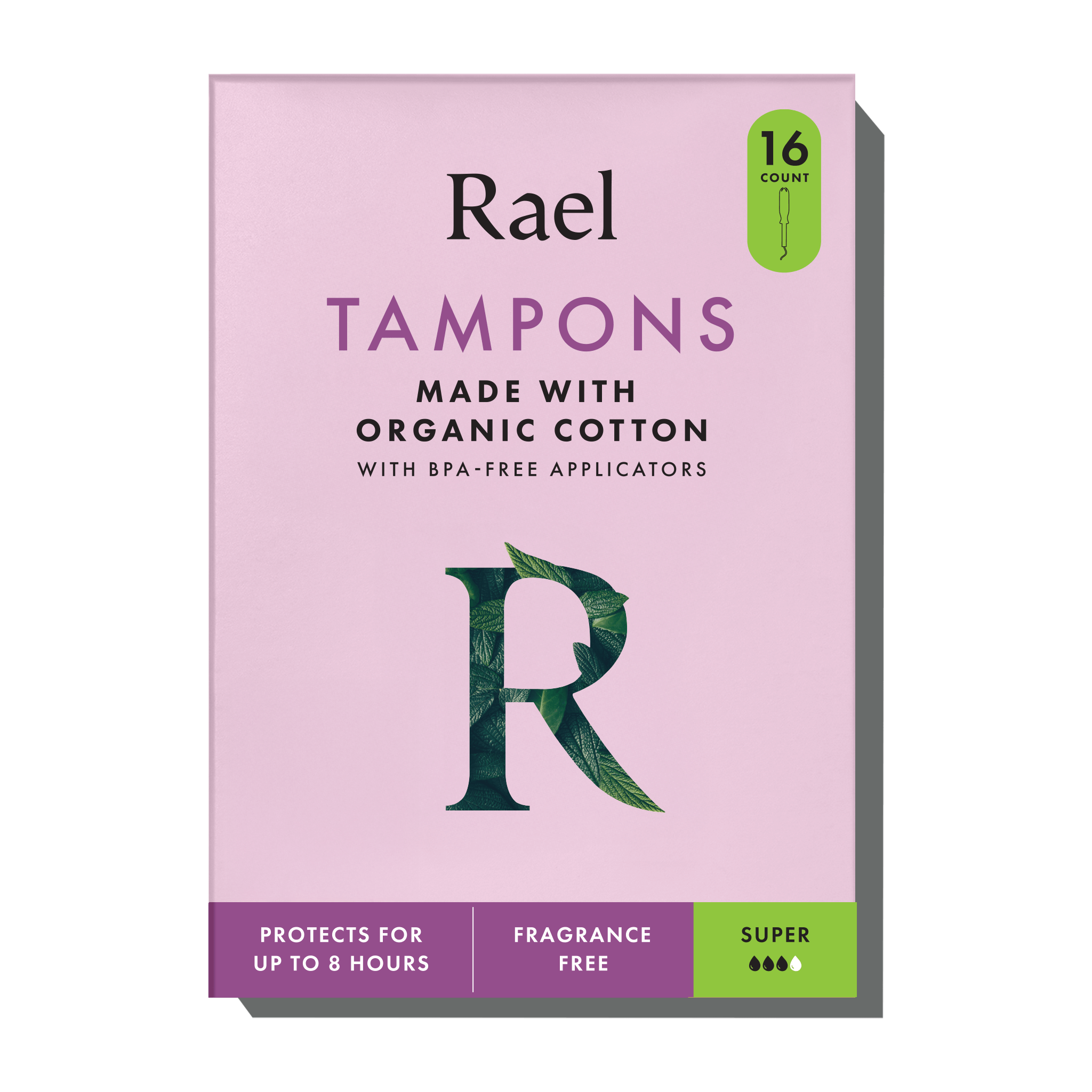 Super Tampons Made With Organic Cotton M0