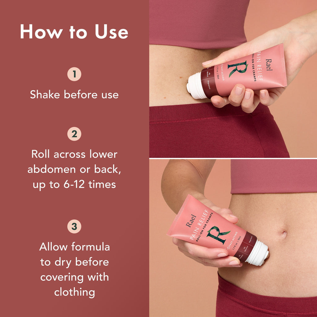 Pain Relief Roll-On for Cramps W4