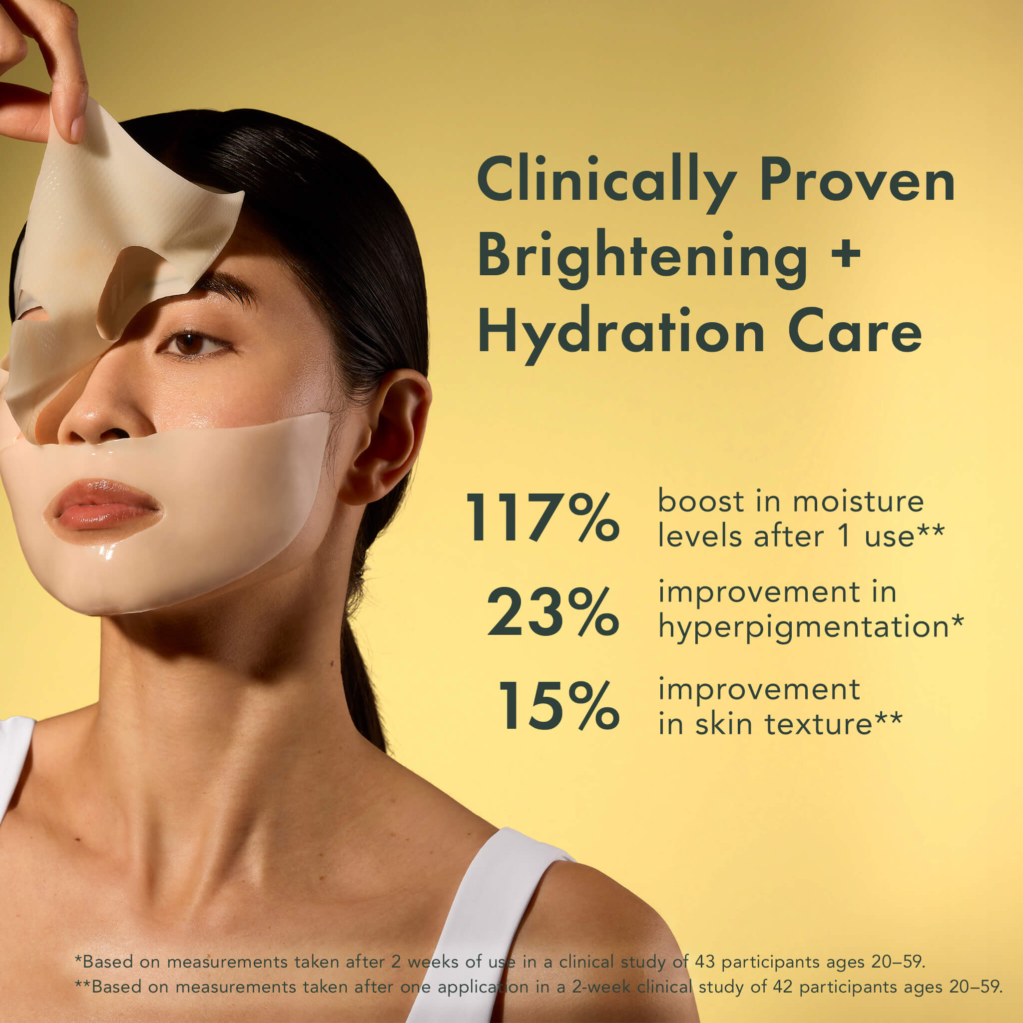 Glutathione + Vita C Hydrogel Mask G8