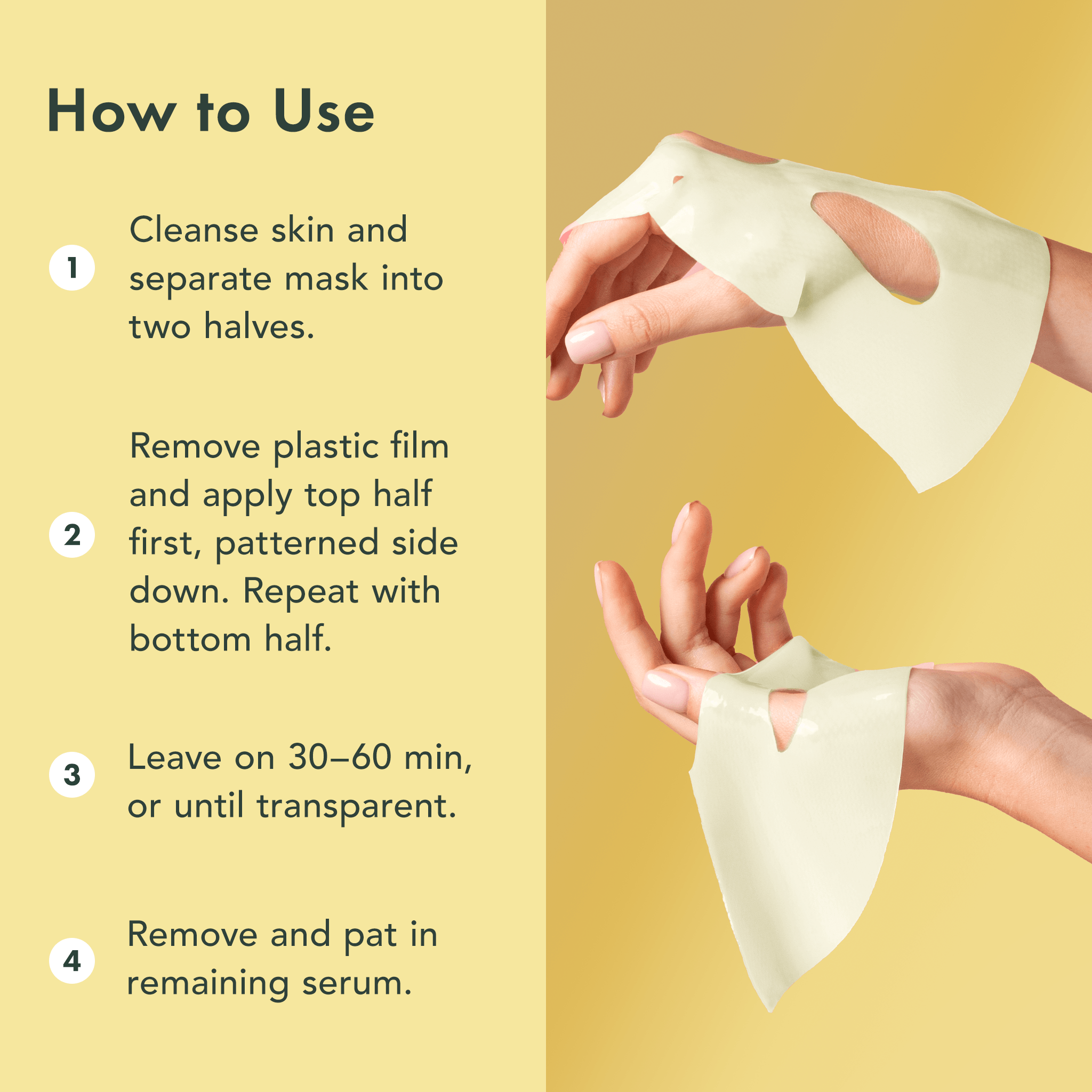 Glutathione + Vita C Hydrogel Mask G8