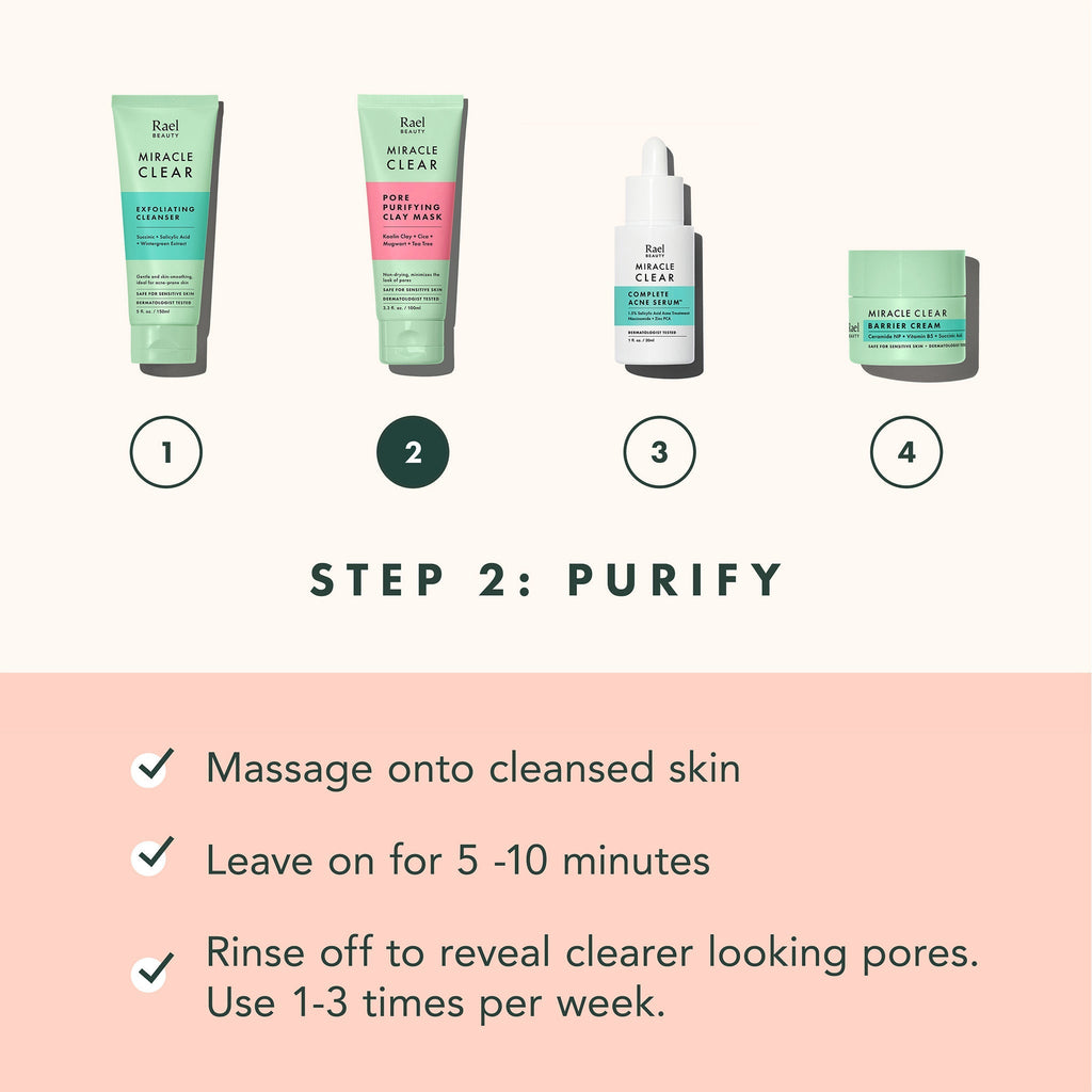 Miracle Clear Pore Purifying Clay Mask J6