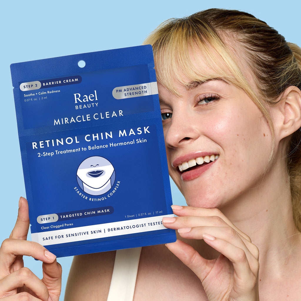 Miracle Clear Retinol Chin Mask 5-Pack Set X4