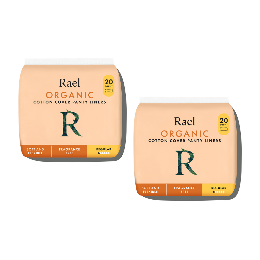 Regular Unscented Panty Liners Made With Organic Cotton H0