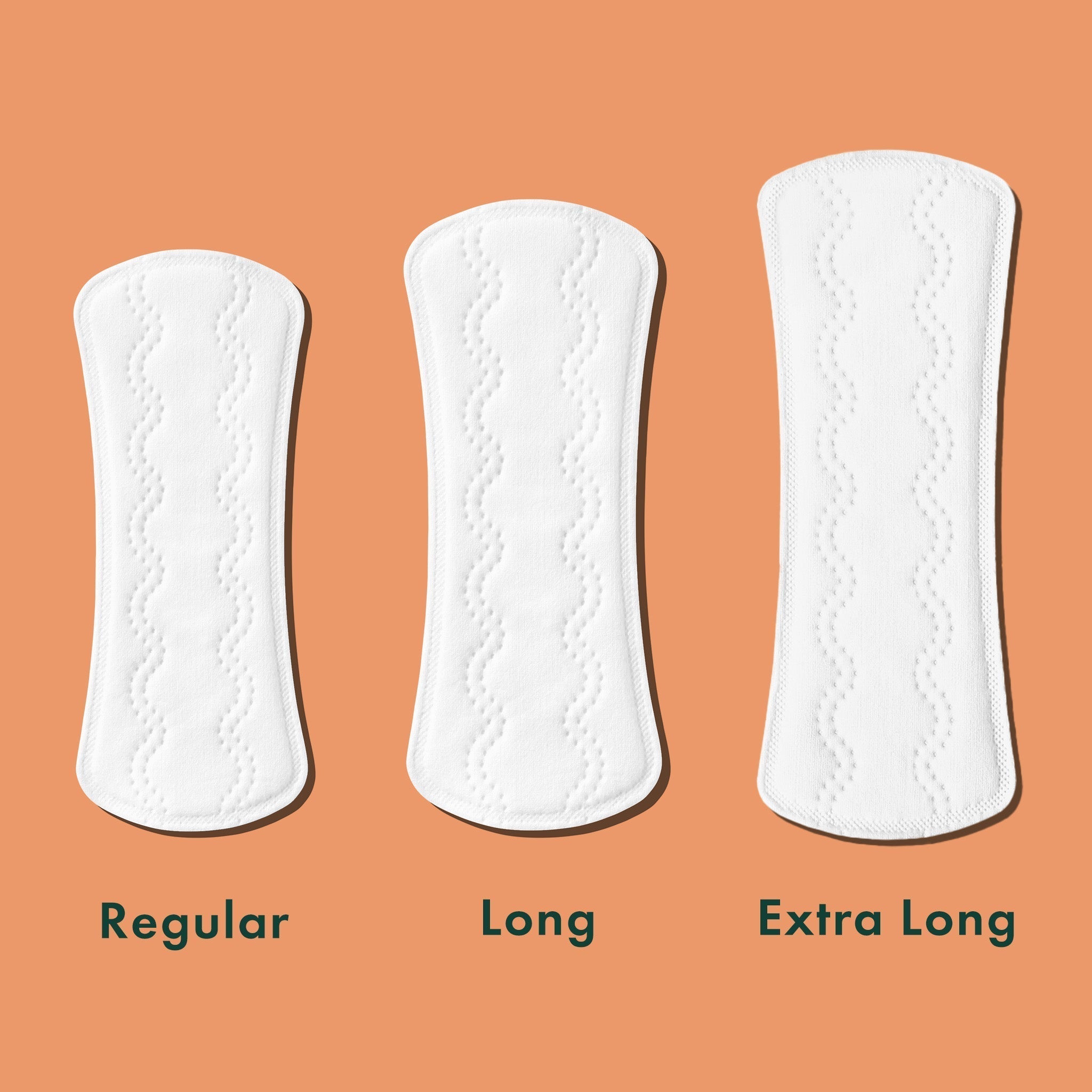 Extra Long Unscented Panty Liners Made With Organic Cotton E6