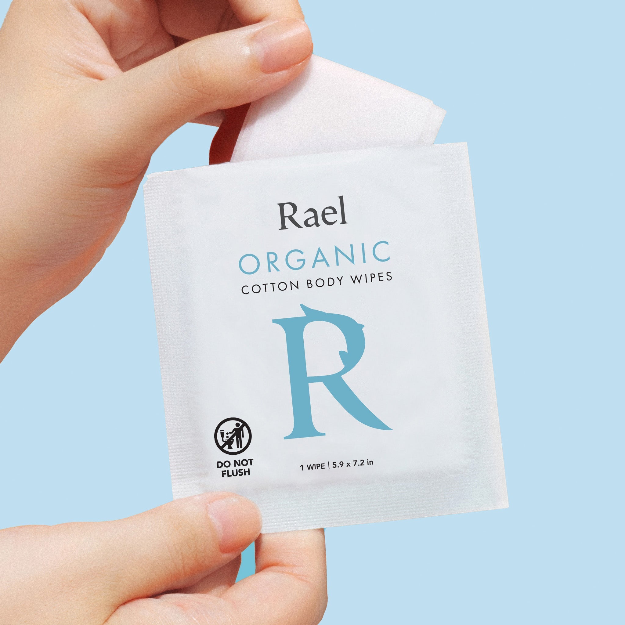 Organic Cotton Body Wipes - 2 Pack C5